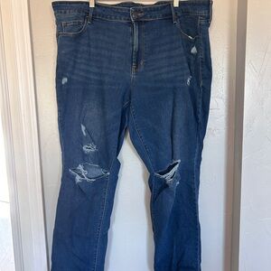 Old Navy Mid-Rise Power Slim Straight Jeans – Size 22